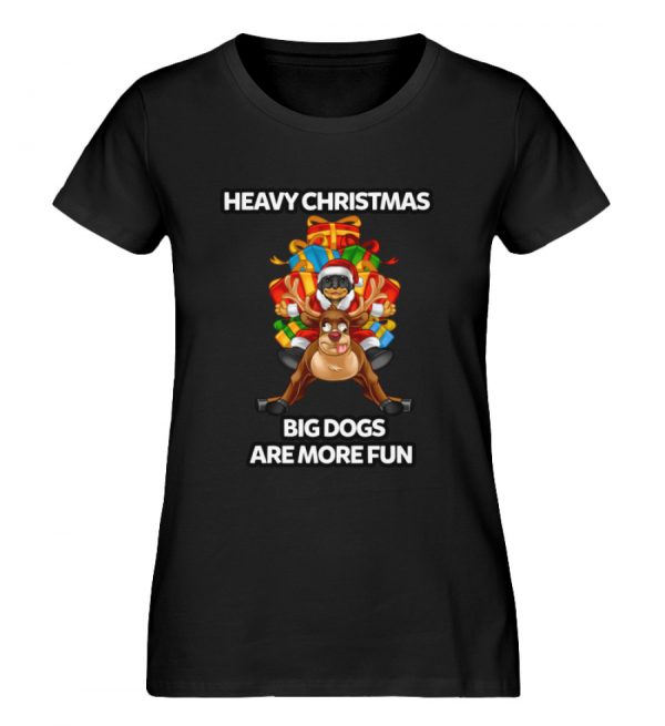 Rott`n` Roll Fun Christmas - Damen Premium Organic Shirt-16