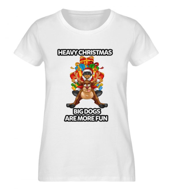 Rott`n` Roll Fun Christmas - Damen Premium Organic Shirt-3