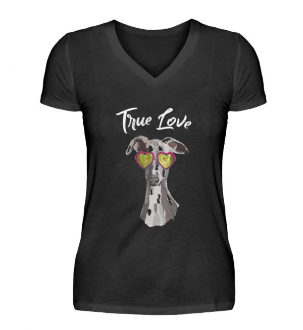 Windi True Love - V-Neck Damenshirt-16