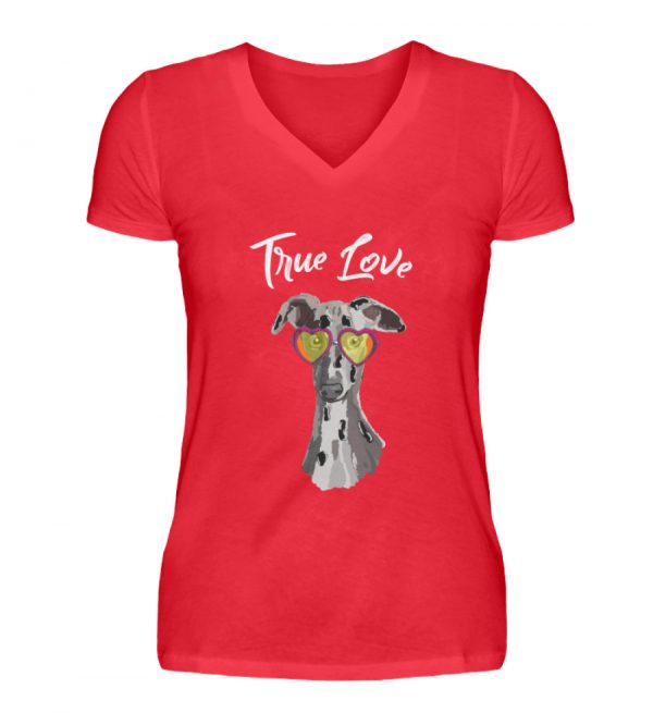 Windi True Love - V-Neck Damenshirt-2561